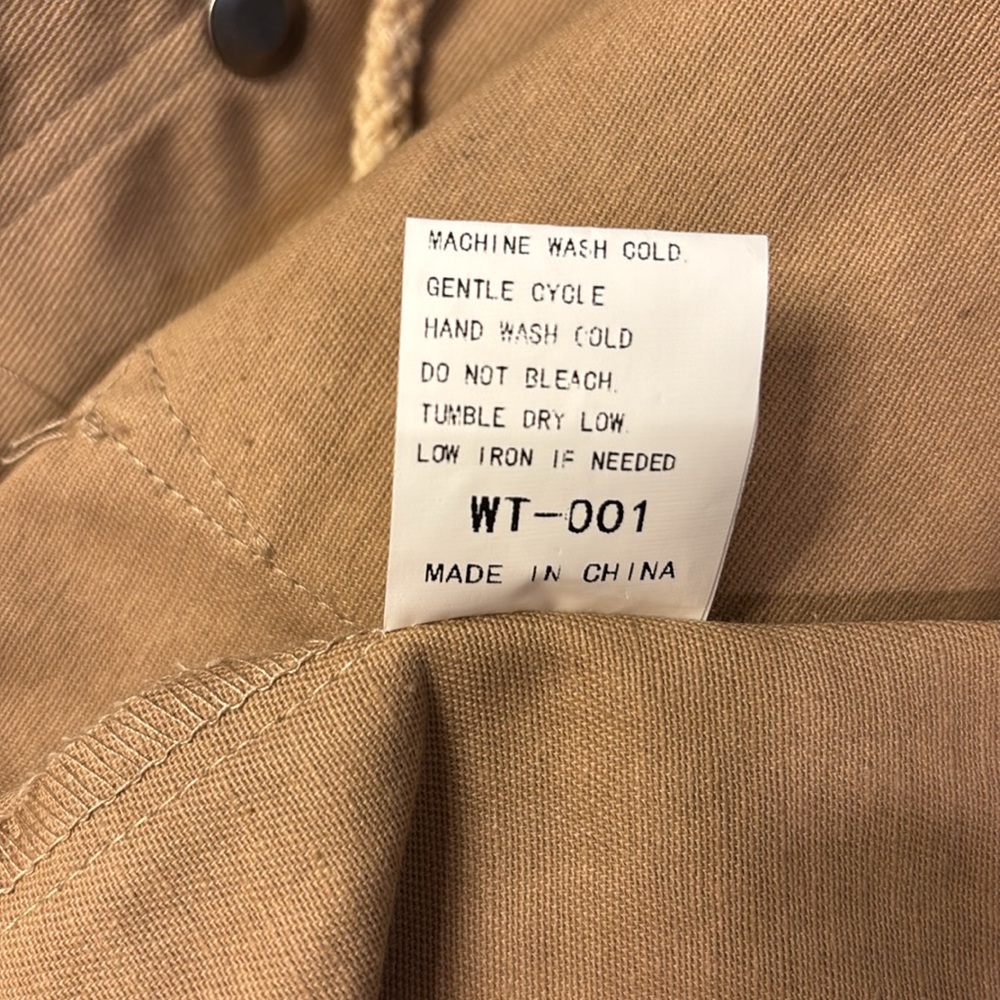 Tan Utility Jacket - Picture 5 of 5